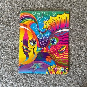 Lisa Frank Kissing Fish Folder.